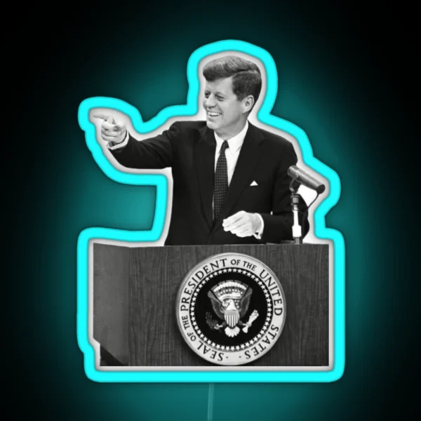 Cia Jfk Led RGB Neon Sign
