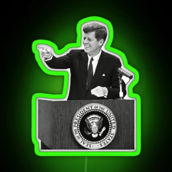 Cia Jfk Led RGB Neon Sign