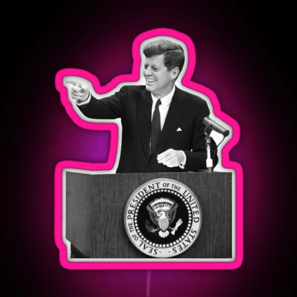 Cia Jfk Led RGB Neon Sign