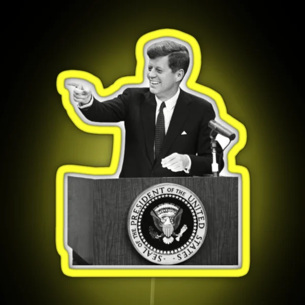 Cia Jfk Led RGB Neon Sign