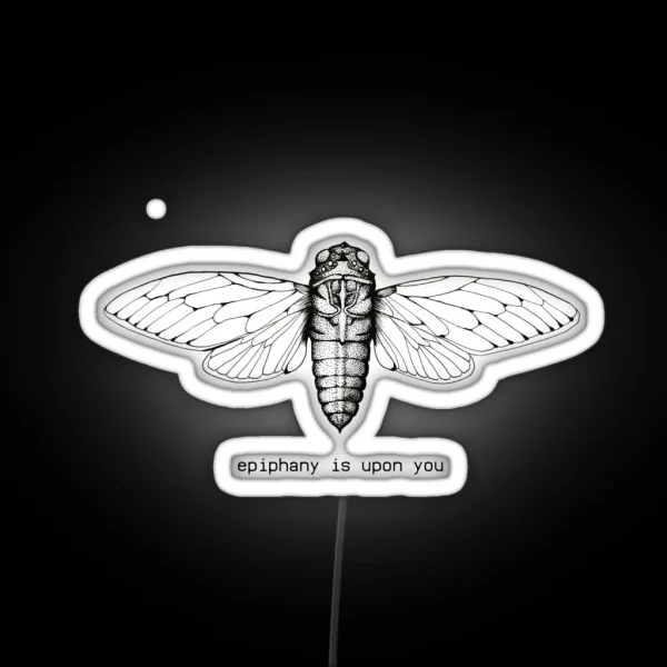 Cicada 3301 Epiphany Is Upon You RGB Neon Sign