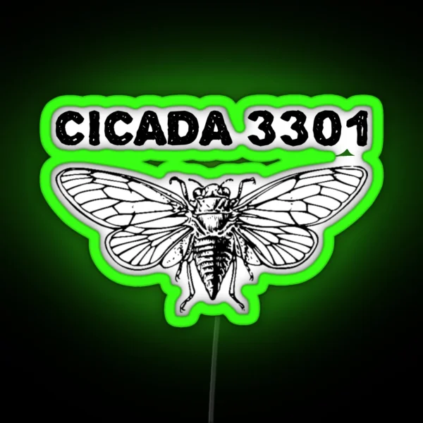 Cicada 3301 Puzzle RGB Neon Sign