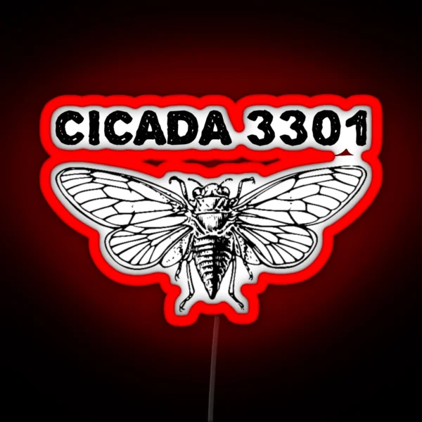 Cicada 3301 Puzzle RGB Neon Sign