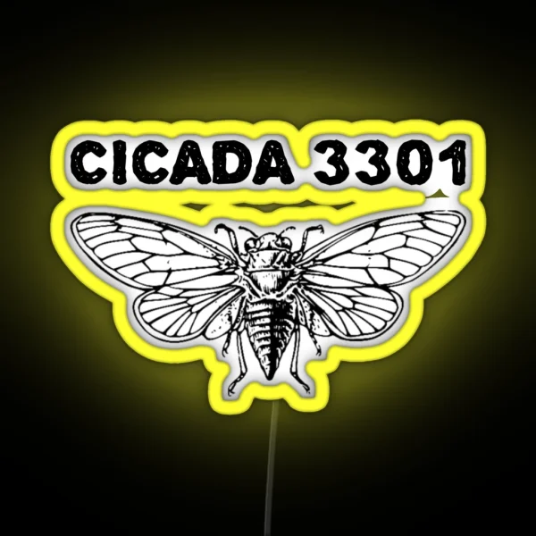 Cicada 3301 Puzzle RGB Neon Sign