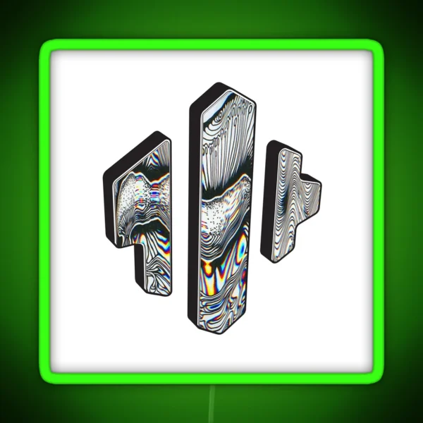 Cicada 3D RGB Neon Sign