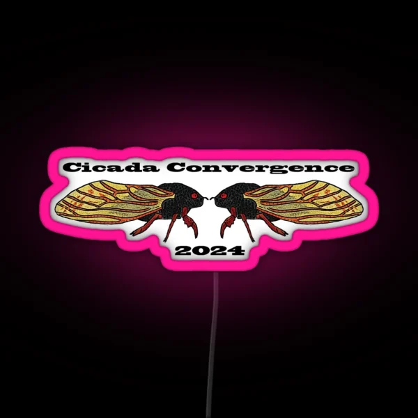 Cicada Convergence RGB Neon Sign