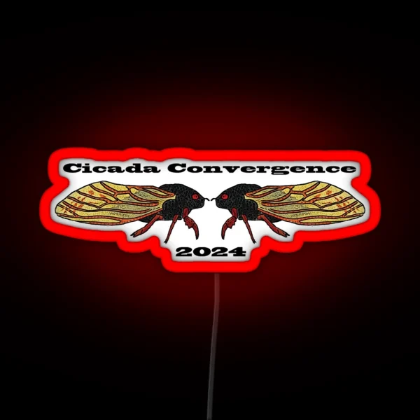 Cicada Convergence RGB Neon Sign