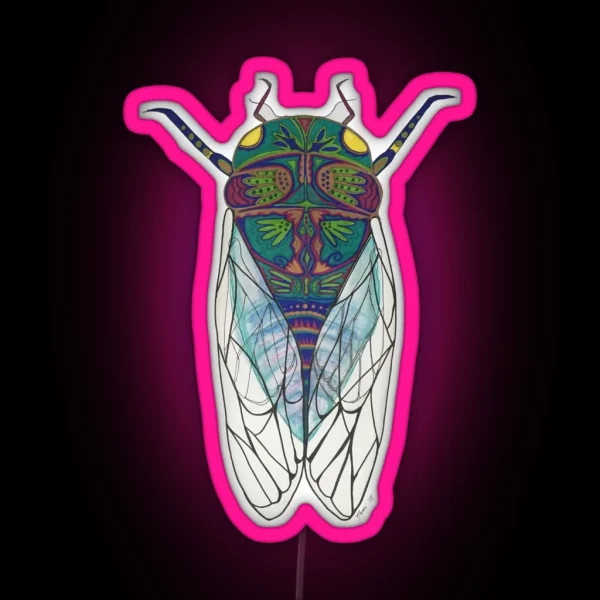 Cicada Magic RGB Neon Sign