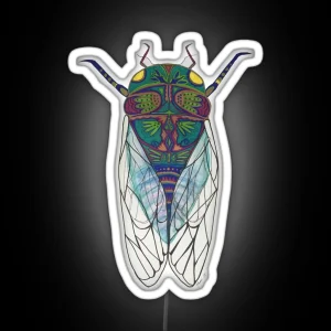 Cicada Magic RGB Neon Sign