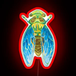 Cicada RGB Neon Sign