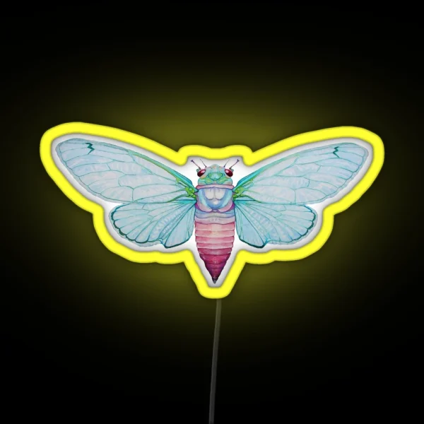 Cicada RGB Neon Sign