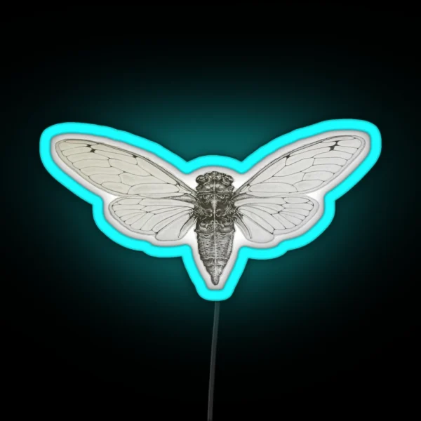 Cicada RGB Neon Sign