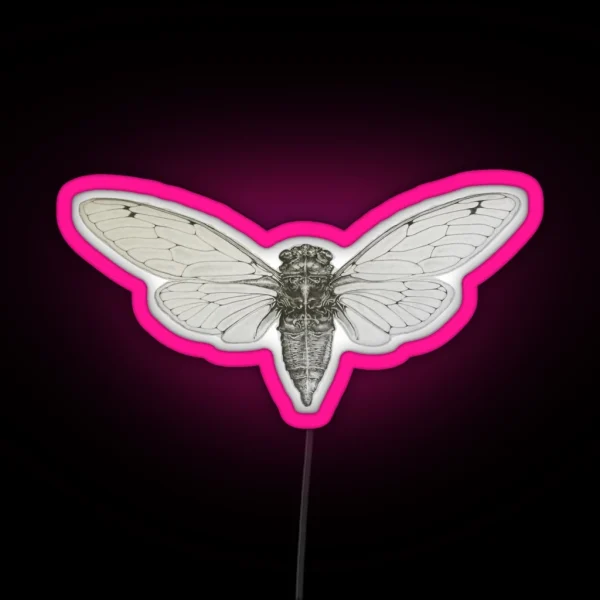 Cicada RGB Neon Sign