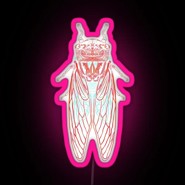 Cicada RGB Neon Sign