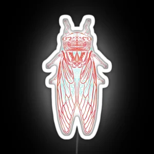 Cicada RGB Neon Sign