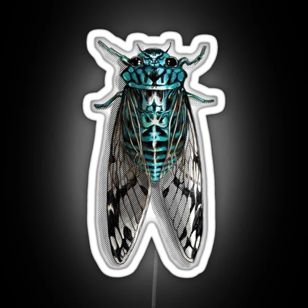 Cicada RGB Neon Sign