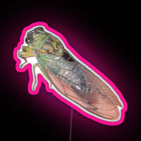 Cicada RGB Neon Sign