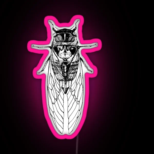 Cicada RGB Neon Sign