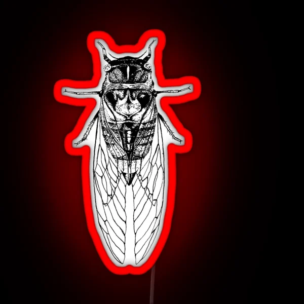 Cicada RGB Neon Sign