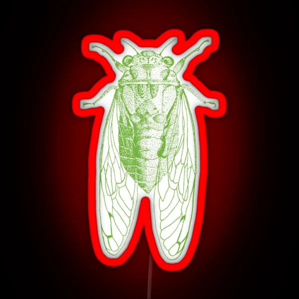 Cicada RGB Neon Sign