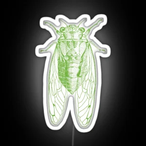 Cicada RGB Neon Sign