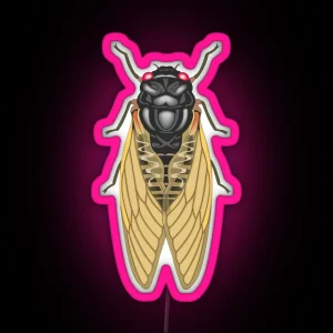 Cicada RGB Neon Sign