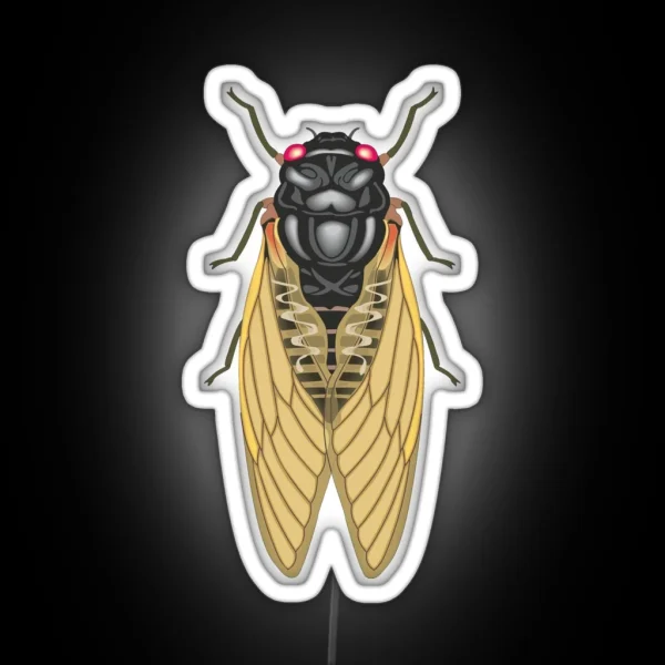 Cicada RGB Neon Sign