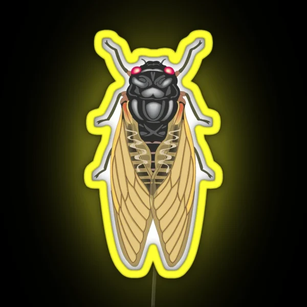 Cicada RGB Neon Sign