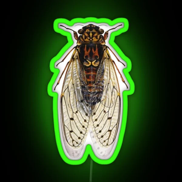 Cicada RGB Neon Sign