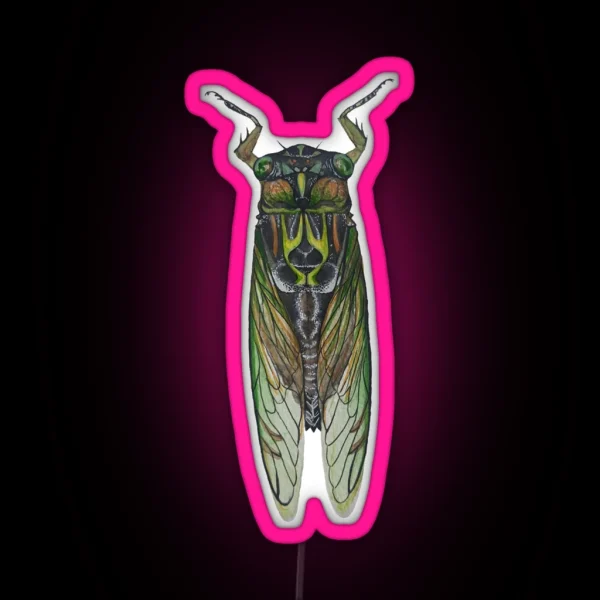 Cicada RGB Neon Sign