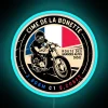 Cime De La Bonette Route Des Grandes Alpes Motorcycle RGB Neon Sign - Image 2