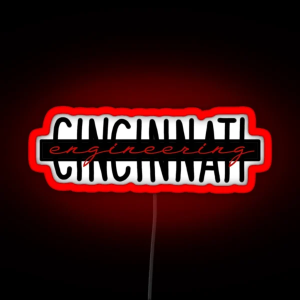 Cincinnati Engineering RGB Neon Sign