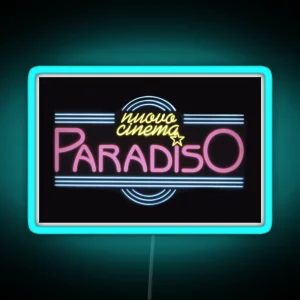 Cinema Paradiso Neon Sign RGB Neon Sign