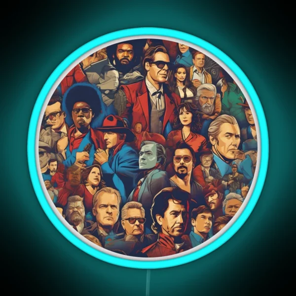 Cinematic Icons RGB Neon Sign