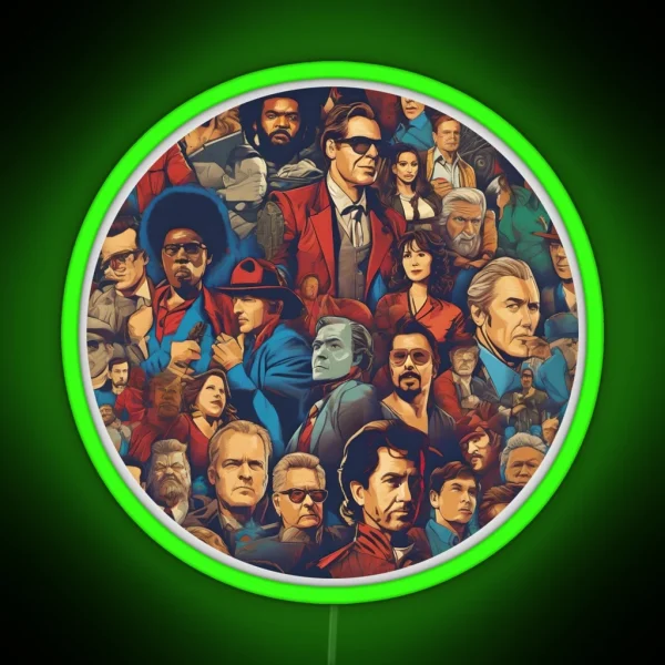 Cinematic Icons RGB Neon Sign