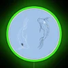 Circle Led Light Blue Drawing Of Tui And La From Avatar The Last Airbender ATLA RGB Neon Sign - Image 4