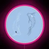 Circle Led Light Blue Drawing Of Tui And La From Avatar The Last Airbender ATLA RGB Neon Sign - Image 6