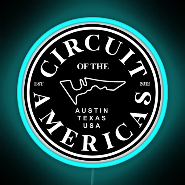 Circuit Of The Americas RGB Neon Sign