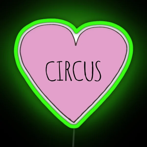 CIRCUS LOVE RGB Neon Sign