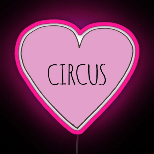 CIRCUS LOVE RGB Neon Sign