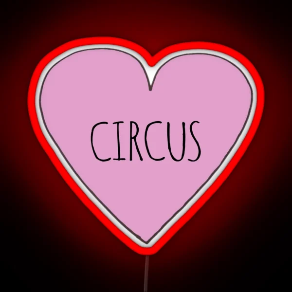 CIRCUS LOVE RGB Neon Sign