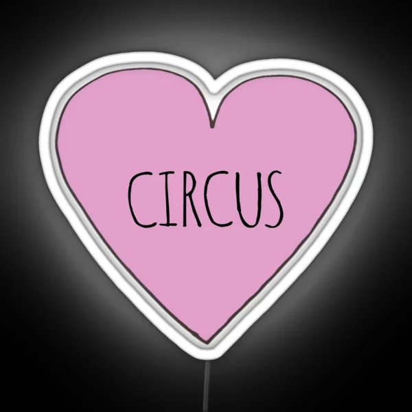CIRCUS LOVE RGB Neon Sign