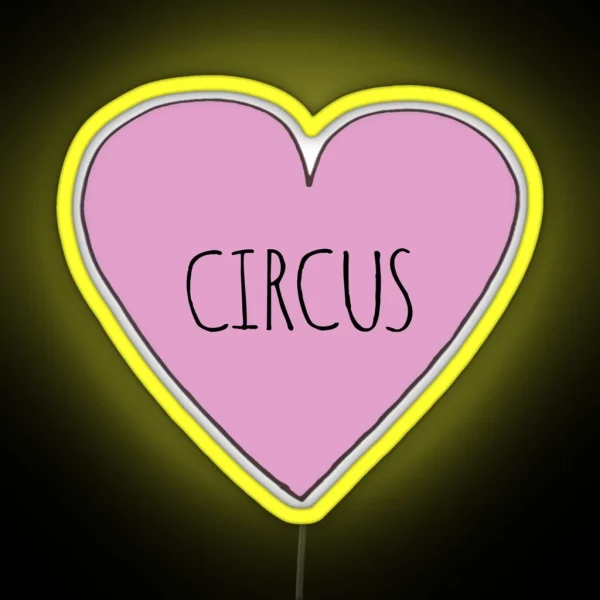 CIRCUS LOVE RGB Neon Sign
