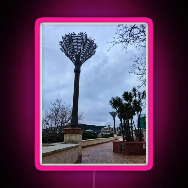 City Walkway RGB Neon Sign
