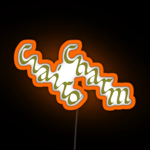 Clairo Charm Green RGB Neon Sign
