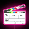 Clapperboard RGB Neon Sign - Image 6