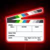 Clapperboard RGB Neon Sign - Image 2