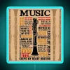 Clarinet Music Typography RGB Neon Sign - Image 2