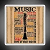 Clarinet Music Typography RGB Neon Sign - Image 4