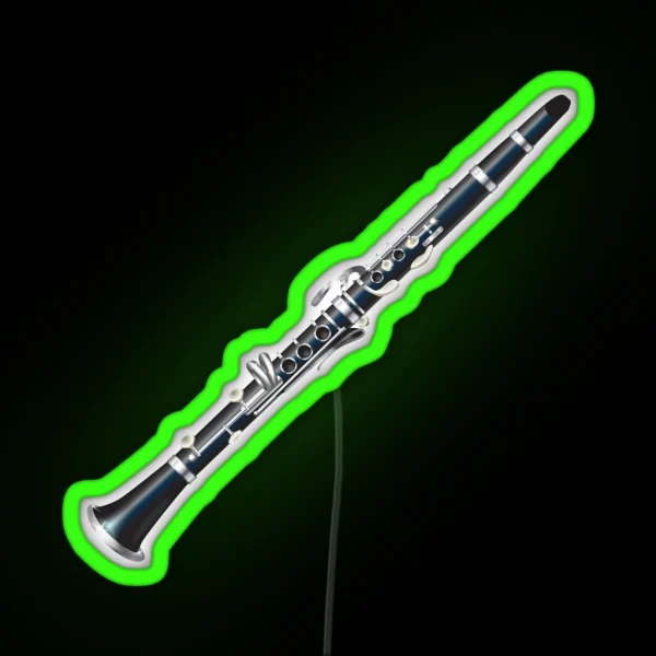 Clarinet RGB Neon Sign